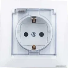 Розетка Simon 1590450-030 (белый)