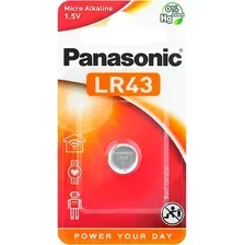 Батарейка Panasonic LR43 LR43EL/1B (1 шт)