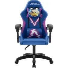 Игровое кресло Defender Legas (синий/фиолетовый)