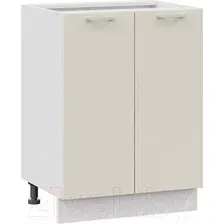 Шкаф напольный Трия Габриэлла 1Н6 (белый/крем)