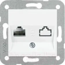 Розетка Viko Karre / 90967032 (белый)