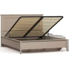 Кровать Black Red White Classic LOZ160x200 с подъемным механизмом (глиняный серый)