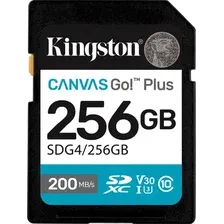 Карта памяти Kingston Canvas Go Plus Gen4 256GB C10 UHS-I U3 V30 (SDG4/256GB)