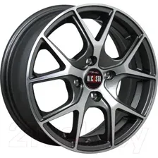 Литой диск Alcasta M52 15x6" 4x100мм DIA 60.1мм ET 50мм GMF