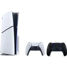 Игровая приставка Sony PlayStation 5 Slim CFI-20XX (1 ревизия, с дисководом, 2 геймпада, белый/черный)