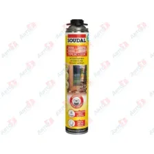 Soudal 113986 Пена монтажная пистолетная "Soudal" ОКНА ДВЕРИ 750 мл