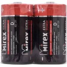 Комплект батареек Mirex R20 D 1.5V / 23702-ER20-S2 (2шт)