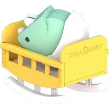 Магнитный конструктор Halftoys Baby Dino Трицера HDB001