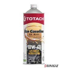 Моторное масло Totachi Eco Gasoline Semi-Synthetic SN/CF 10W-40 1л