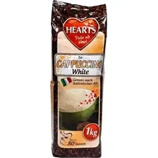 Кофейный напиток Hearts Instant Cappuccino White С молоком (1кг)