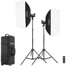 Комплект студийного света Godox SL100BI K2