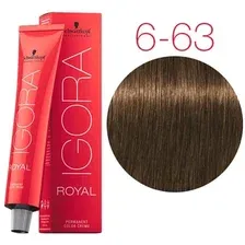 Крем-краска для волос Schwarzkopf Professional Igora Royal Permanent Color Creme 6-63 60 мл