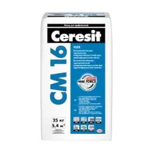 Клей для плитки Ceresit СМ 16 25кг