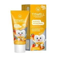 Зубная паста Tiswell Тропическое манго Детская с 6 лет (60г)