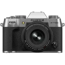 Беззеркальный фотоаппарат Fujifilm X-T50 Kit 16-50mm (серебристый)