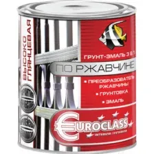 Грунт-эмаль Euroclass По ржавчине (900г, красно-коричневый)
