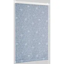 Рулонная штора Delfa Сантайм Металлик Камелия СРШ-01М 72204 (115x170, голубой)