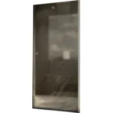 Душевая дверь MaybahGlass 80x198 MGD-805-5 (бронзовое матовое стекло/хром матовый)