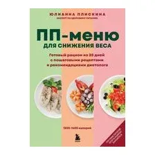 ПП меню для снижения веса. Готовый рацион на 28 дней с пошаговыми рецептами и рекомендациями диетолога