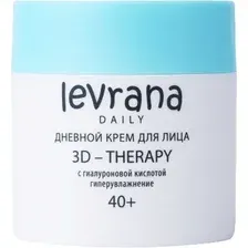 Крем для лица Levrana 3-D терапия увлажняющий с гиалуроновой кислотой (50мл)