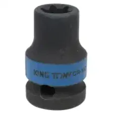 KING TONY Головка торцевая ударная глубокая TORX Е-стандарт 3/4, E24, L  110 мм 647524M