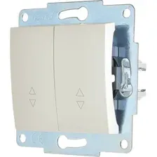 Выключатель Lezard Asti 7081-3088-106 (жемчужно-белый перламутр)