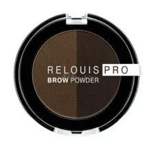Тени для бровей RELOUIS Pro brow powder, тон 03