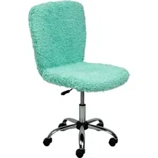 детское кресло AksHome Fluffy, мятный
