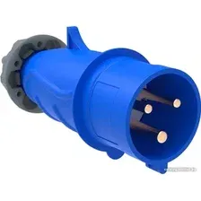 Вилка кабельная Русский свет 16А 220В 2PPE IP44 Magnum