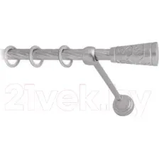 Карниз для штор Lm Decor Византия 066 1р витой (сатин, 2.8м)