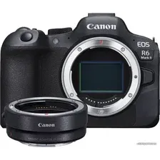 Беззеркальный фотоаппарат Canon EOS R6 Mark II Body + адаптер крепления EF-EOS R