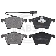 Тормозные колодки дисковые передняя ось A.B.S. 37453