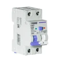 Дифференциальный автомат Dr.Ferz FMO-EM-1PN 20A 30mA 10kA A C 2M 22100286FERZ