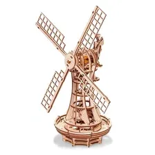 Сборная деревянная модель "Ветряная мельница"