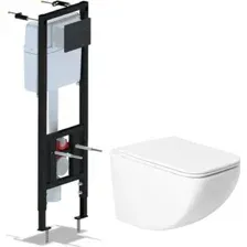 Унитаз подвесной Saniteco KW-99048  Ани Пласт WCP4133