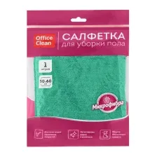 Салфетка хозяйственная OfficeClean Микрофибра Премиум для пола 50x60 320865 (зеленый)