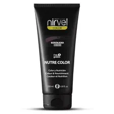 Маска для волос Nirvel Nutre Color Dark Aubergine темно-баклажанная оттеночная 200мл