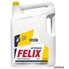 Антифриз FELIX 430206028 желтый готовый G12 10 кг