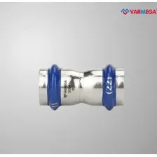Фитинг Varmega Муфта двухраструбная Inox Press 22x22 VM701002222
