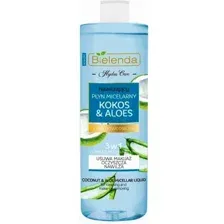 Мицеллярная вода Bielenda Hydra Care увлажняющая кокос и алоэ (500мл)