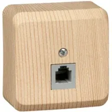 Розетка телефонная Schneider Electric Этюд TELA-001D