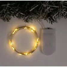 Светодиодная гирлянда Neon-Night Нить 20 м с эффектом мерцания 305-566 (теплый белый)