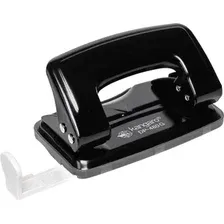 Дырокол Kangaro DP-480G 12 л (черный)