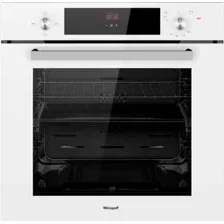 Газовый духовой шкаф Weissgauff WGO702D white Glass
