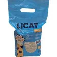 Наполнитель для туалета LiCat Комкующийся Эконом (3.5кг/5л)