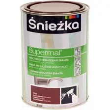 Эмаль Sniezka Supermal масляно-фталевая (800мл, вишневый)