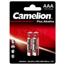 Батарейка AAA LR03-BP2 (2шт.) Camelion