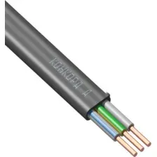 Кабель силовой Конкорд ВВГ Пнг(А)-LS 3х4.0 ок (N,PE)-0.66 (50м)