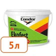 Краска Condor Ekofest для кухни и ванной, 5 л