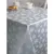 Скатерть Моготекс Серебряные снежинки 02ШС8-14-КВ рис.2652/250302 (220x150)